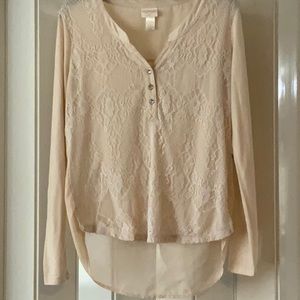 Beige blouse